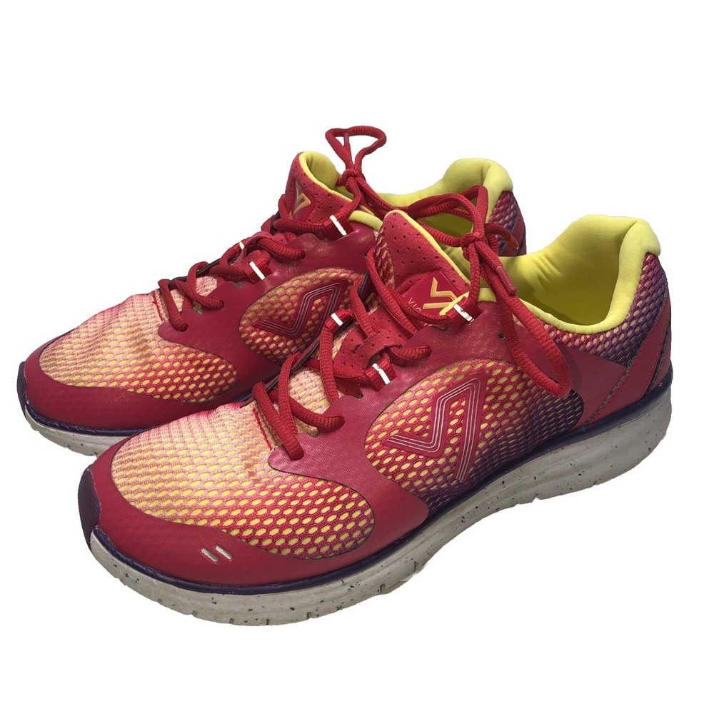 Women's Vionic 335 Elation 1.0 Athletic Running Shoes Sz 9.5 PS-9113‎ Red Yellow
